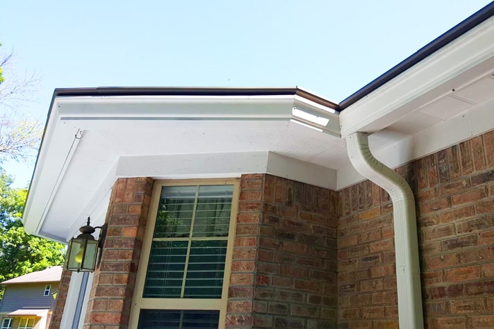 soffit fascia board replacement service in Fishers, IN