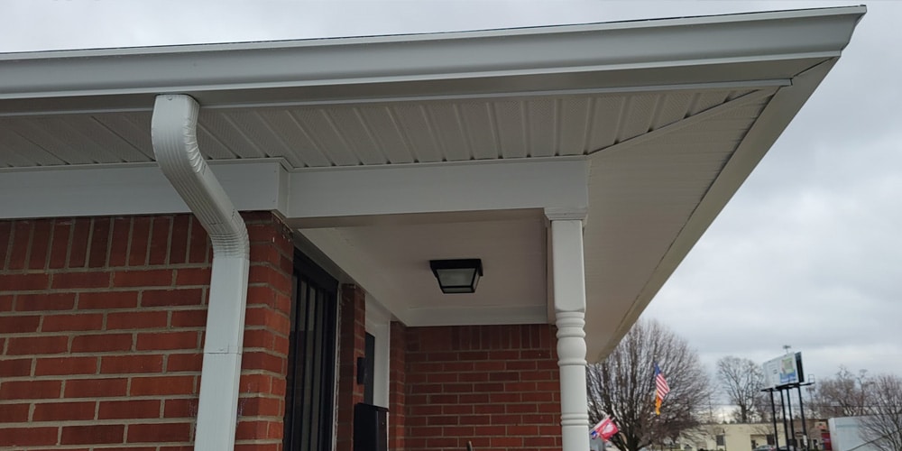aluminum soffit and fascia installation in Indianapolis